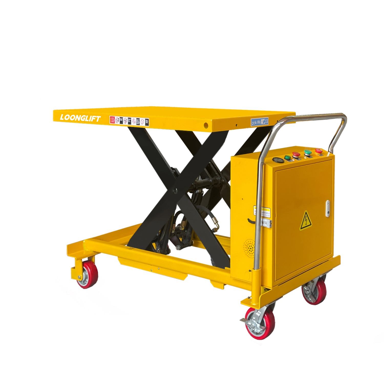 LOONGLIFT DP Semi Electric Lift Tables TUV CNAS